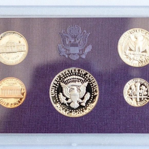 1984 S US Uncirculated Proof Mint Set-5 Proof Coins Original Packaging-Beautiful - Picture 3 of 6